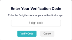 Verification Screen